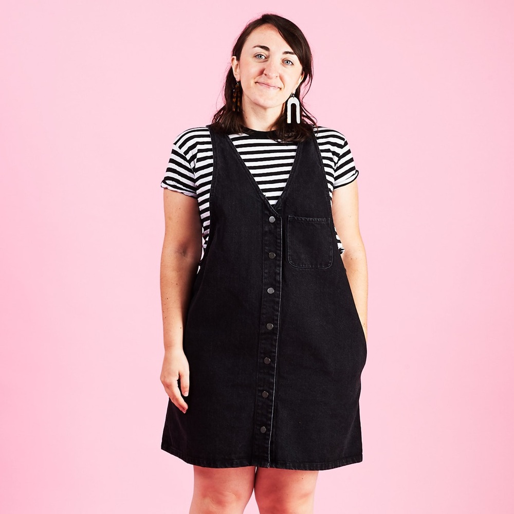 Frank & Oak Black Denim Jumper